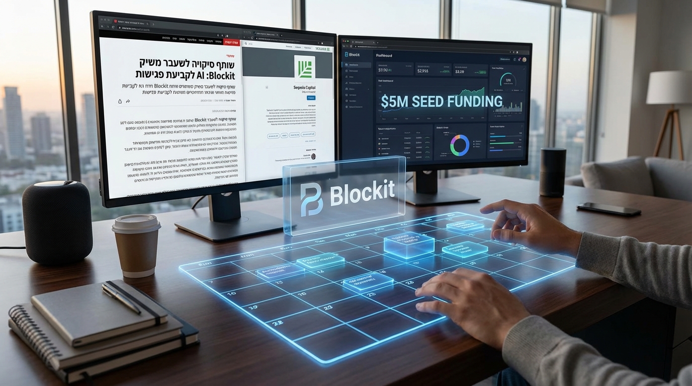Blockit AI: תזמון פגישות אוטומטי