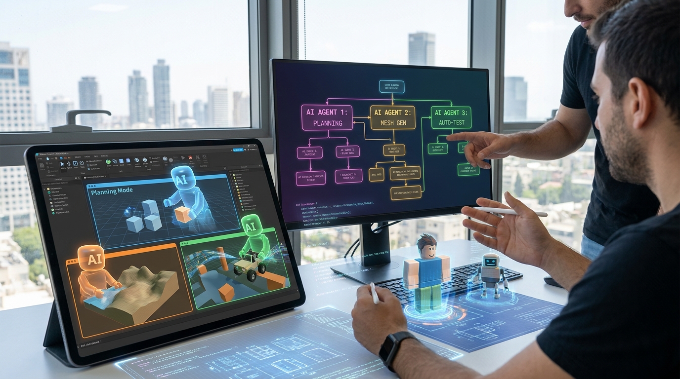כלי AI אייג'נטיים לפיתוח משחקים: מה זה אומר | Automaziot